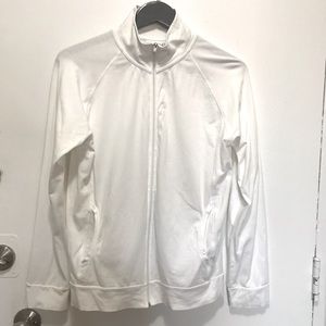 Forca Portugal white lightweight jacket size Large